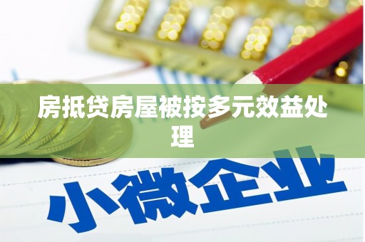 盘龙房抵贷房屋被按多元效益处理